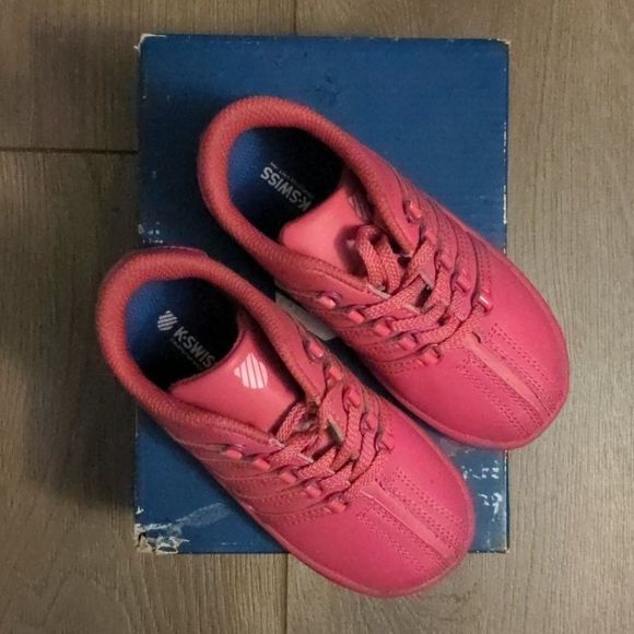 Magenta pink K Swiss sneakers - Picture 2 of 3